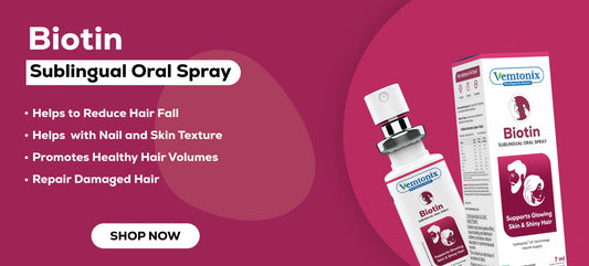 Biotin sublingual oral spray
