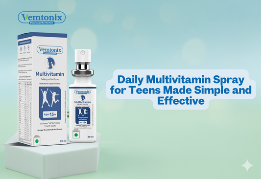 Daily Multivitamin Spray for Teens Made Simple and Effective