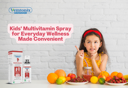 Kids' Multivitamin Spray for Everyday Wellness Made Convenient