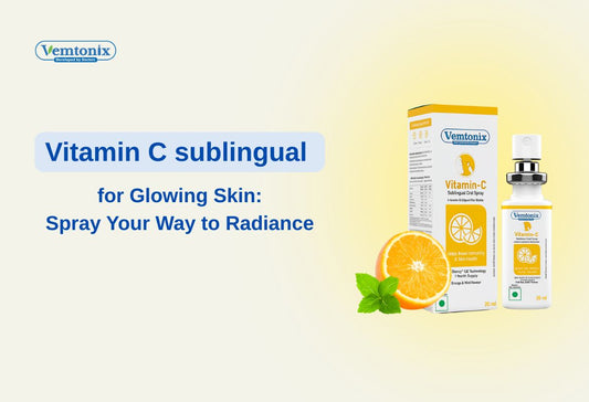 Vitamin C sublingual for Glowing Skin: Spray Your Way to Radiance