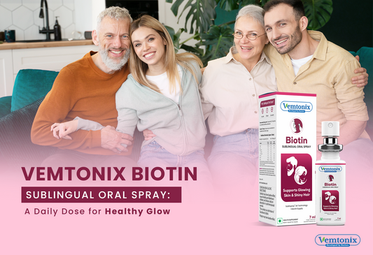Vemtonix Biotin Sublingual Oral Spray: A Daily Dose for Healthy Glow