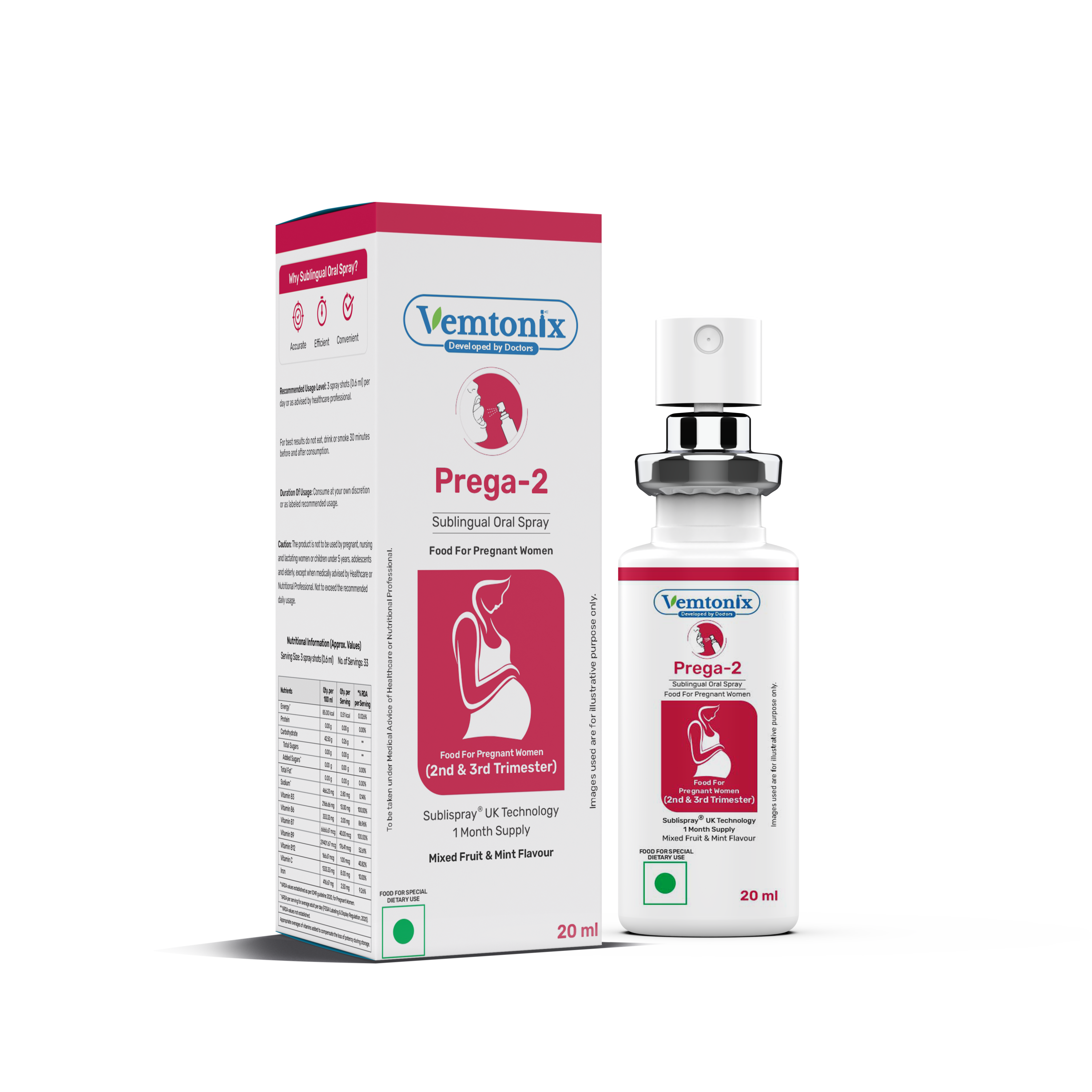 Vemtonix Pregnancy-2 Sublingual Oral Spray
