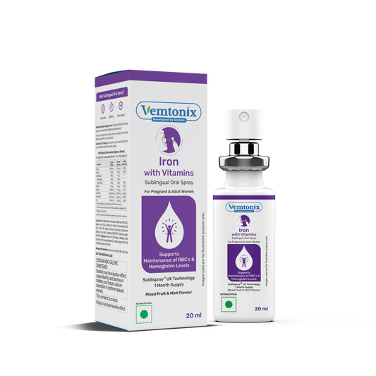 Vemtonix Iron with Vitamins Sublingual Oral Spray 