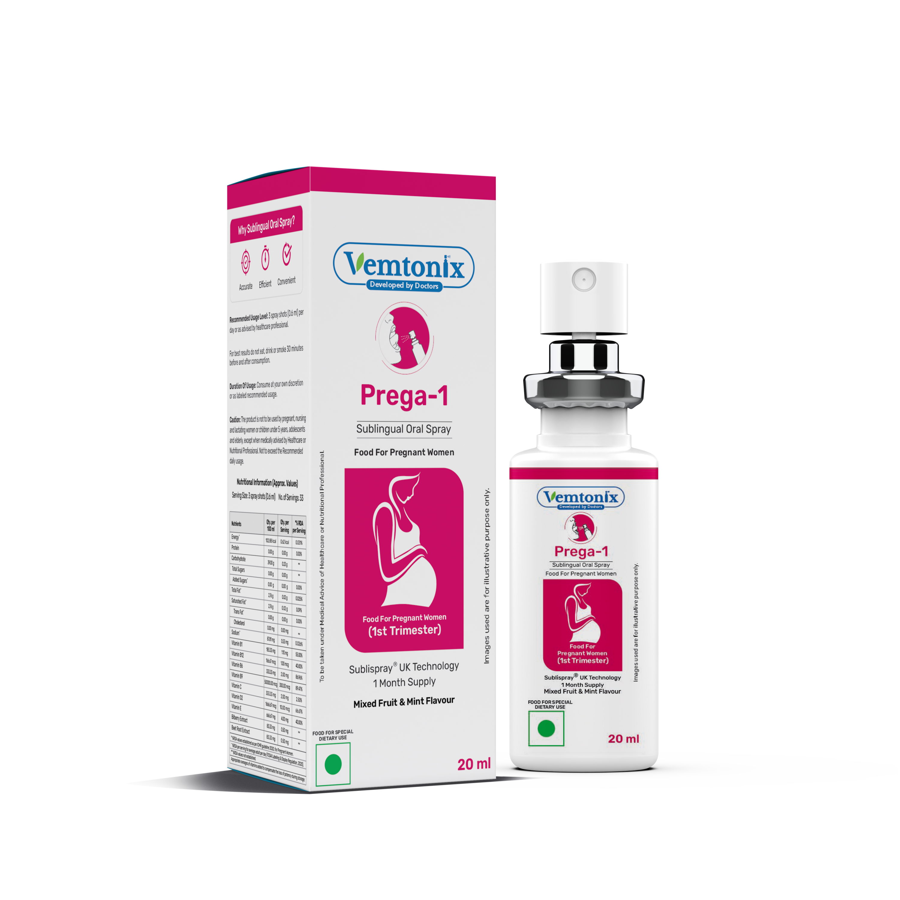 Vemtonix Pregnancy-1 Sublingual Oral Spray