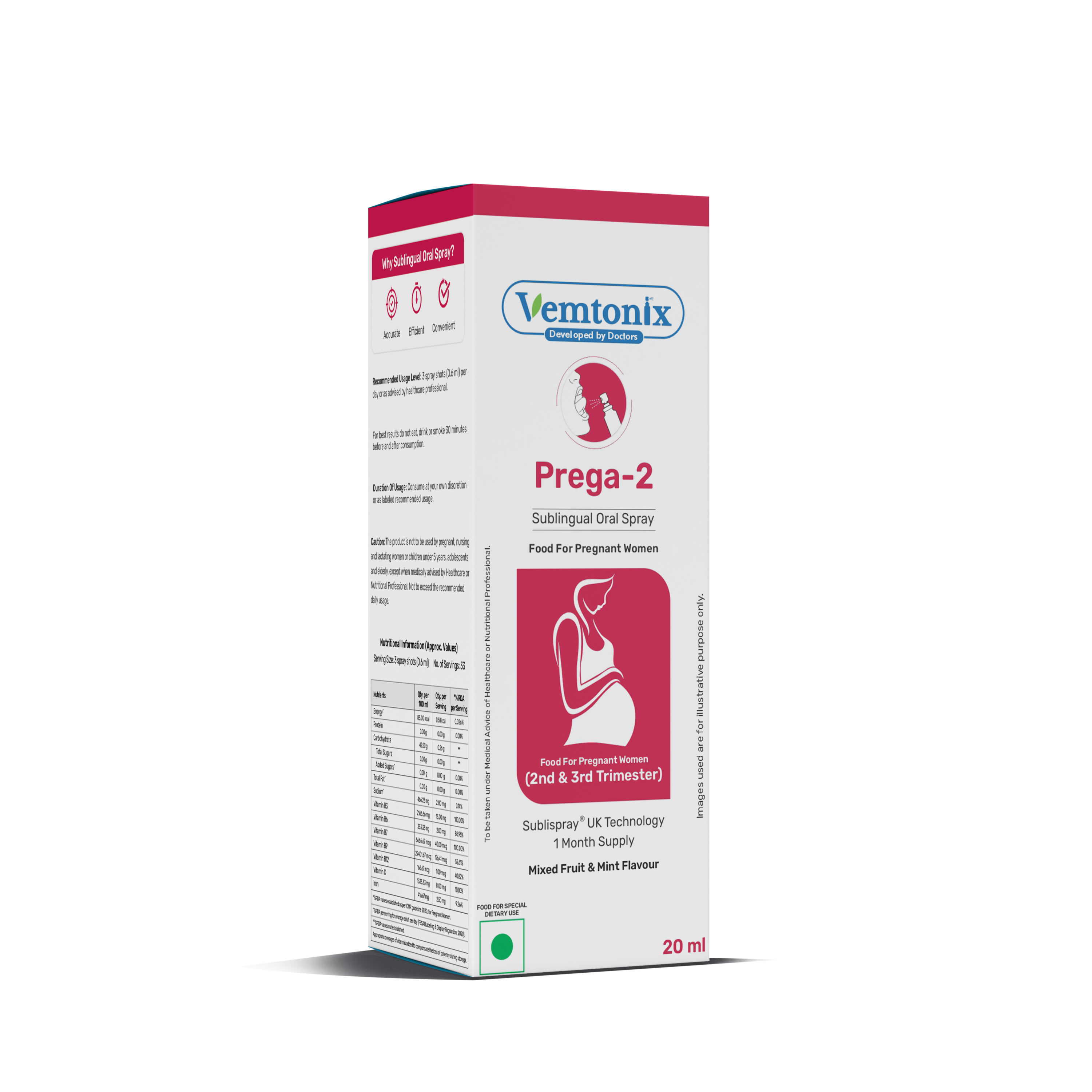 Vemtonix Prega-2 spray