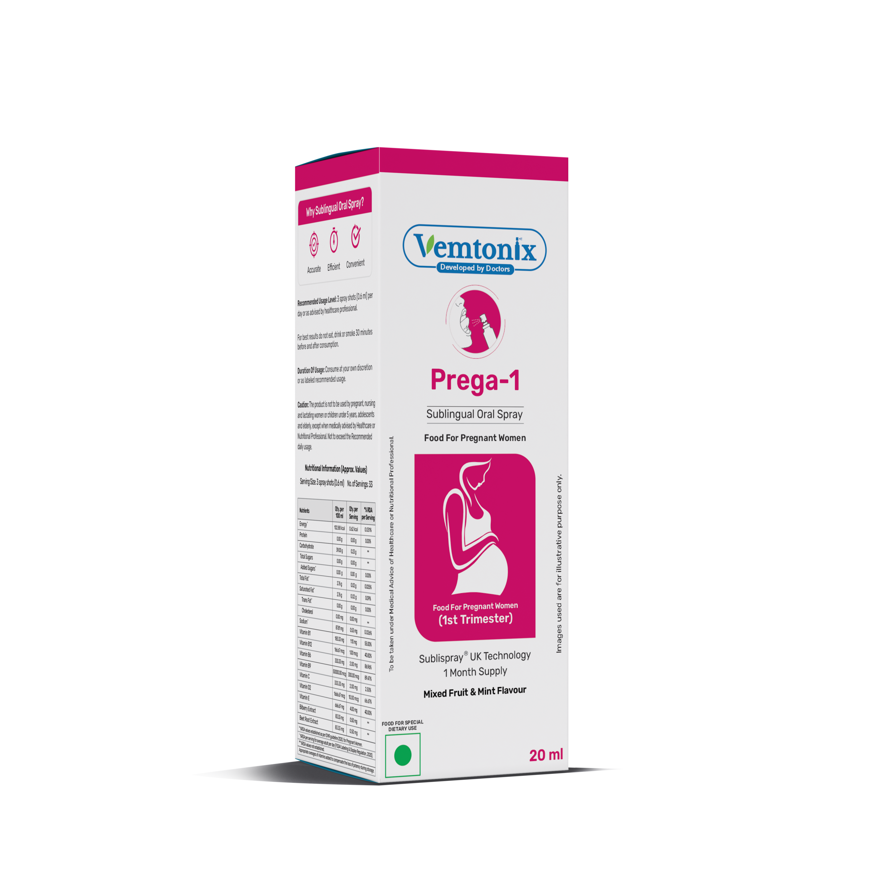 Vemtonix Prega-1 spray 