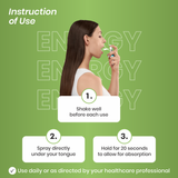 Energy oral spray