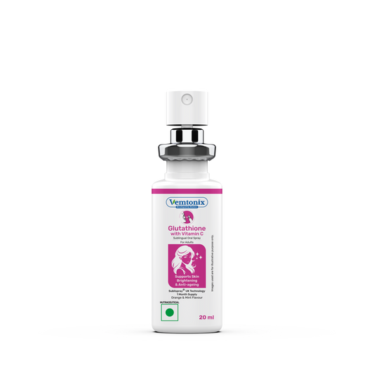 Vemtonix Glutathione with Vitamin C Spray Bottle 20 ml