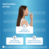 Vemtonix Multivitamin Sublingual Oral Spray Adults