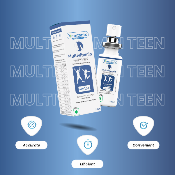 Vemtonix Multivitamin Sublingual Oral Spray (Teens)