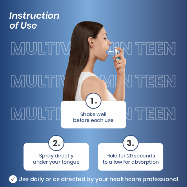 Vemtonix Multivitamin Sublingual Oral Spray (Teens)