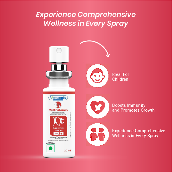 Vemtonix Multivitamin Sublingual Oral Spray (Kid)