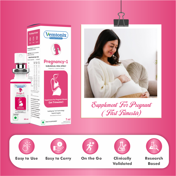 Vemtonix Prega 1 Sublingual Oral Spray