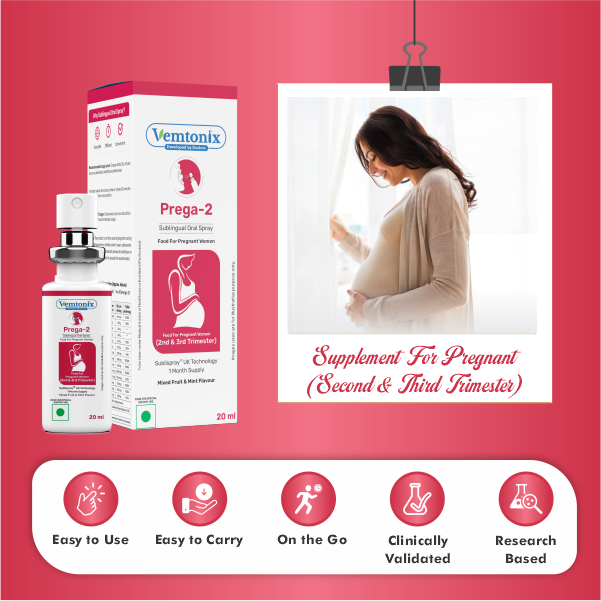 Vemtonix Prega 2 Sublingual Oral Spray