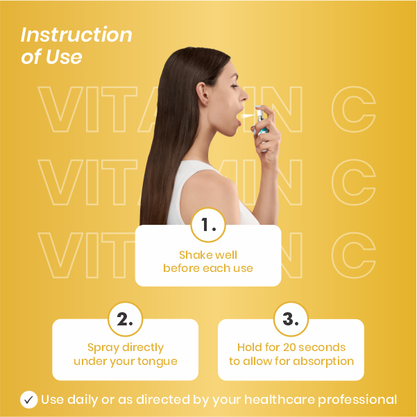 Vemtonix Vitamin C Sublingual Oral Spray