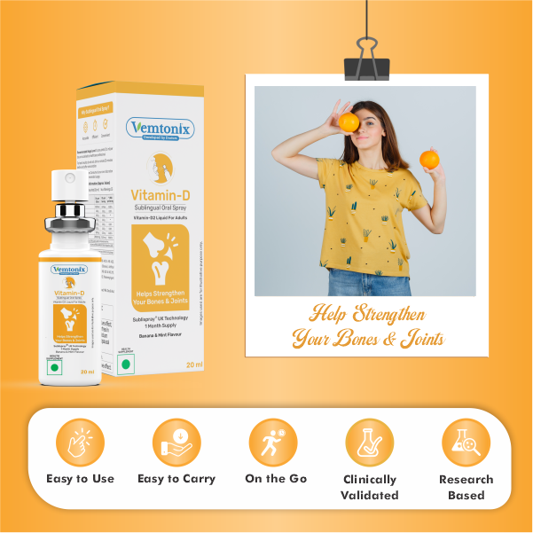 Vemtonix Vitamin D Sublingual Oral Spray