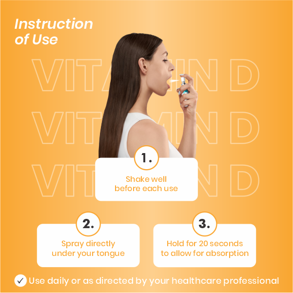 Vemtonix Vitamin D Sublingual Oral Spray