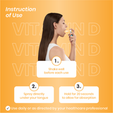Vemtonix Vitamin D Sublingual Oral Spray